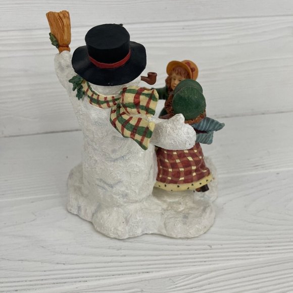 Lang & Wise Classic Santa Merry Round Snowman Set Susan Winget 1st Edition 1998 - Picture 14 of 16